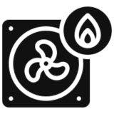 Heating and ventilation symbol