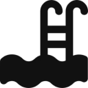 Simple swimming pool symbol